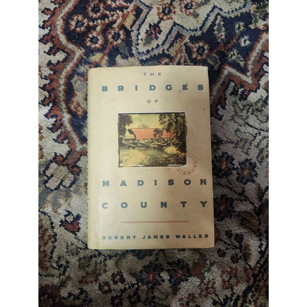 Bridges of Madison County book hardcover vintage romance cottagcore